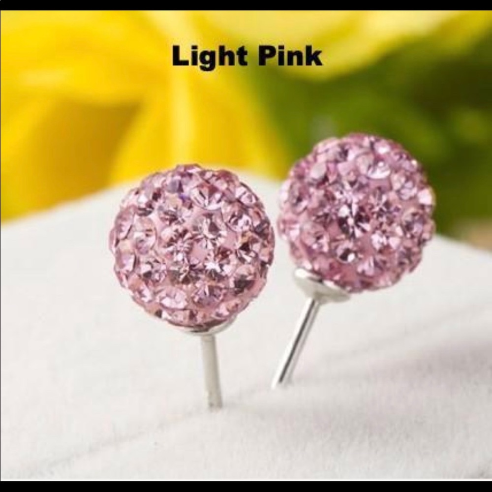 5 pair of Glitter Earring Studs for $12 - Picture 2 of 16